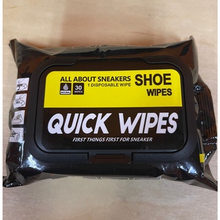 Quick wipes ผ้าเช็ดทำความสะอาดรองเท้า พร้อมส่ง