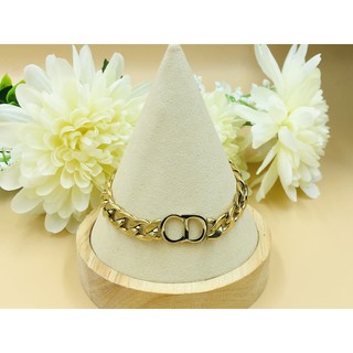 สร้อยข้อมือ แบรนด์เนม CD ร ทอง เงา