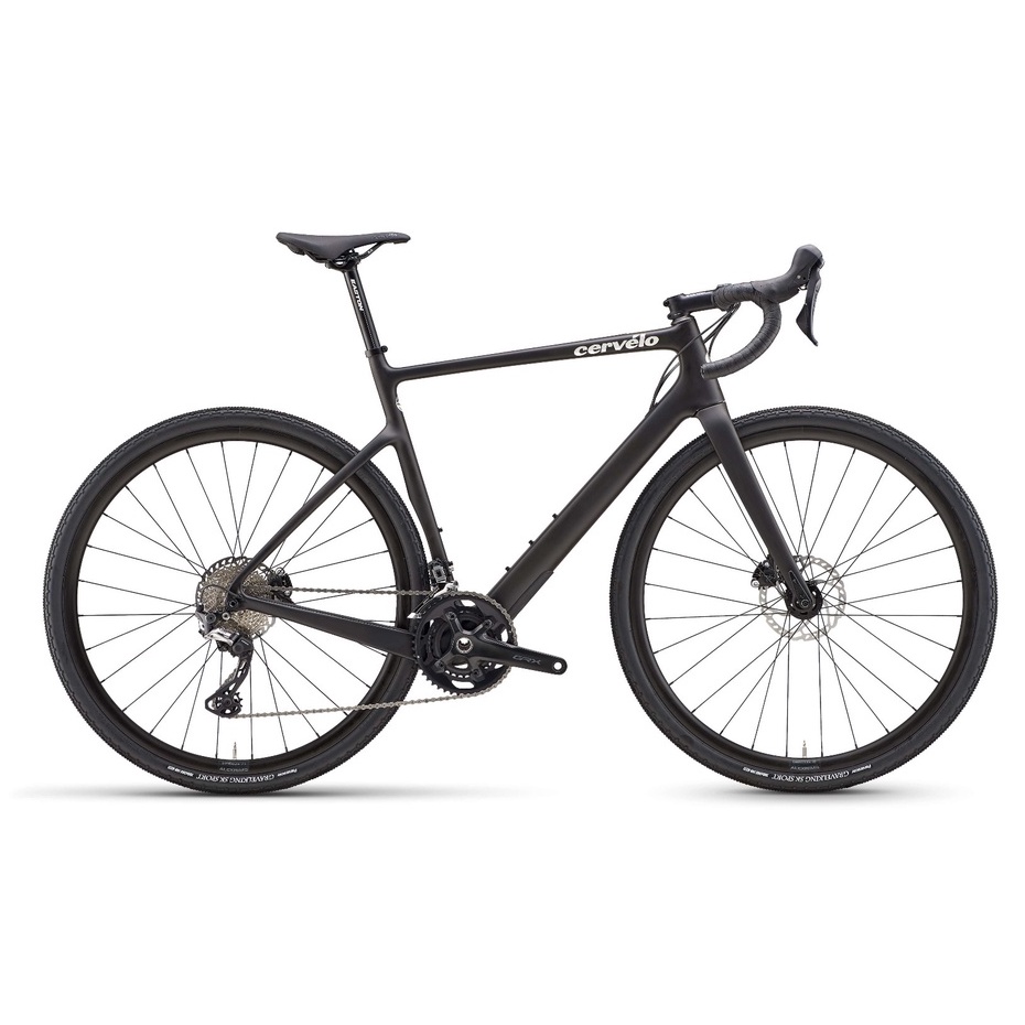 2022 Cervelo Áspero Apex 1 สี Satin Black จักรยาน Gravel Bike
