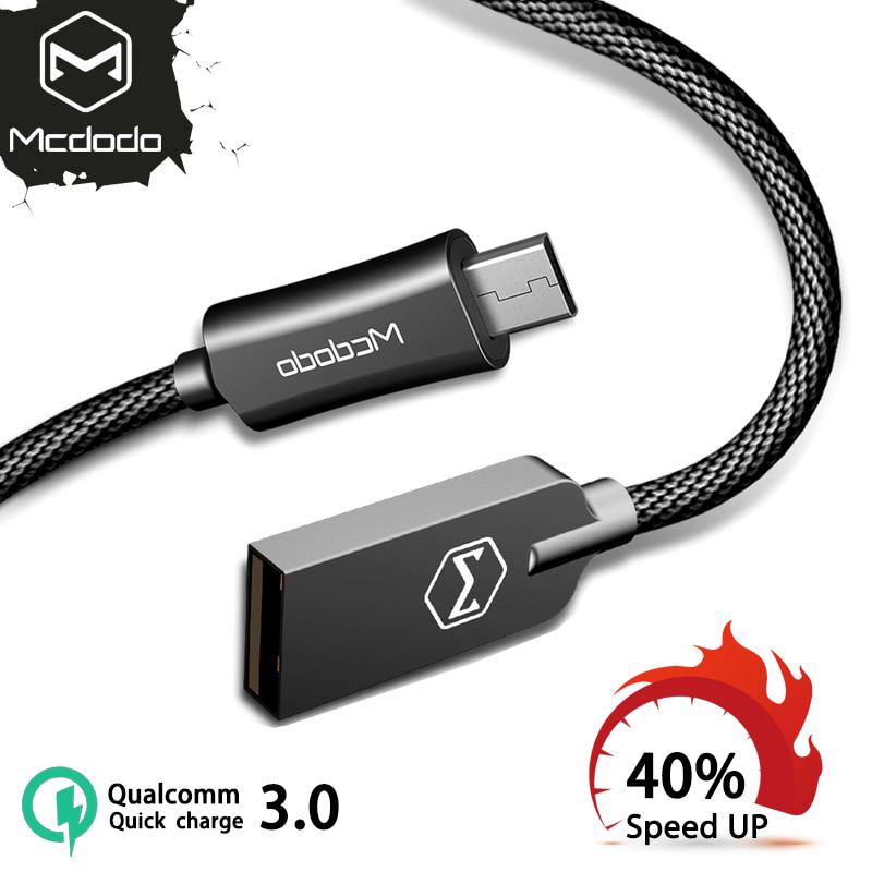 Mcdododo Micro Usb 2a Fast Qc 3 . 0 Mini Usb แท็บเล็ตแอนดรอยด์