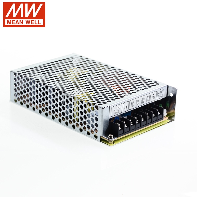 Original MEAN WELL RT-85D 90W Triple Output Switching Power Supply 5V 24V 12V DC 6A 2A 1A Power Unit