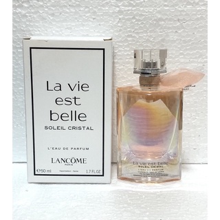 Lancôme La vie est  Belle Soleil Cristal edp 50ml กล่องเทสเตอร์