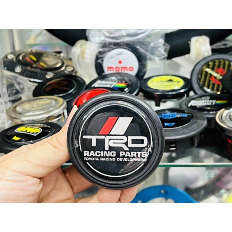 ฝาแตร แท้ NARDI ITALY ลาย TRD มือสอง สภาพสวย horn button switch สวิตช์ปุ่มกดแตร