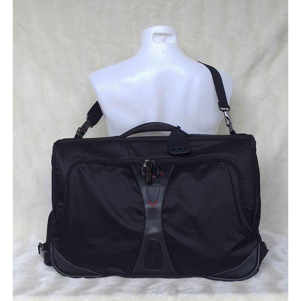 กระเป๋าสูท TUMI T-Tech Black Nylon Tri-Fold Garment Carry On  Bag กระเป๋ามือสอง ของแท้ 💯
