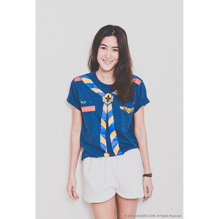 เสื้อยืดลูกเสืออากาศ-SAI-DI-DEE