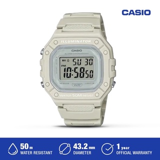 นาฬิกาข้อมือ Casio UNISEX ของแท้ W-218HC-8AVDF // W218HC // 218