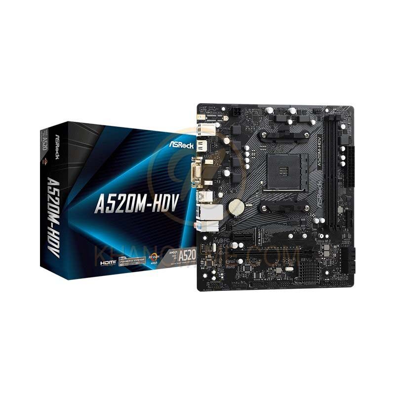 MAINBOARD (AM4) ASROCK A520M HDV