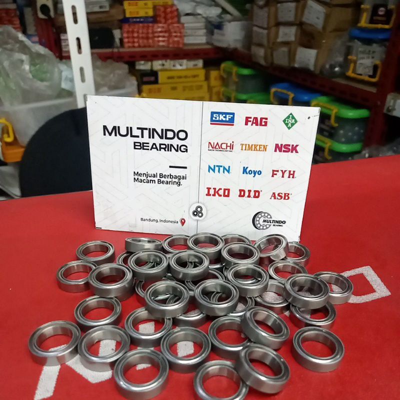 แบริ่งสแตนเลส S6700 / S 6700 / SS 6700 ZZ 10 3, 15, 4 KBI ORIGINAL