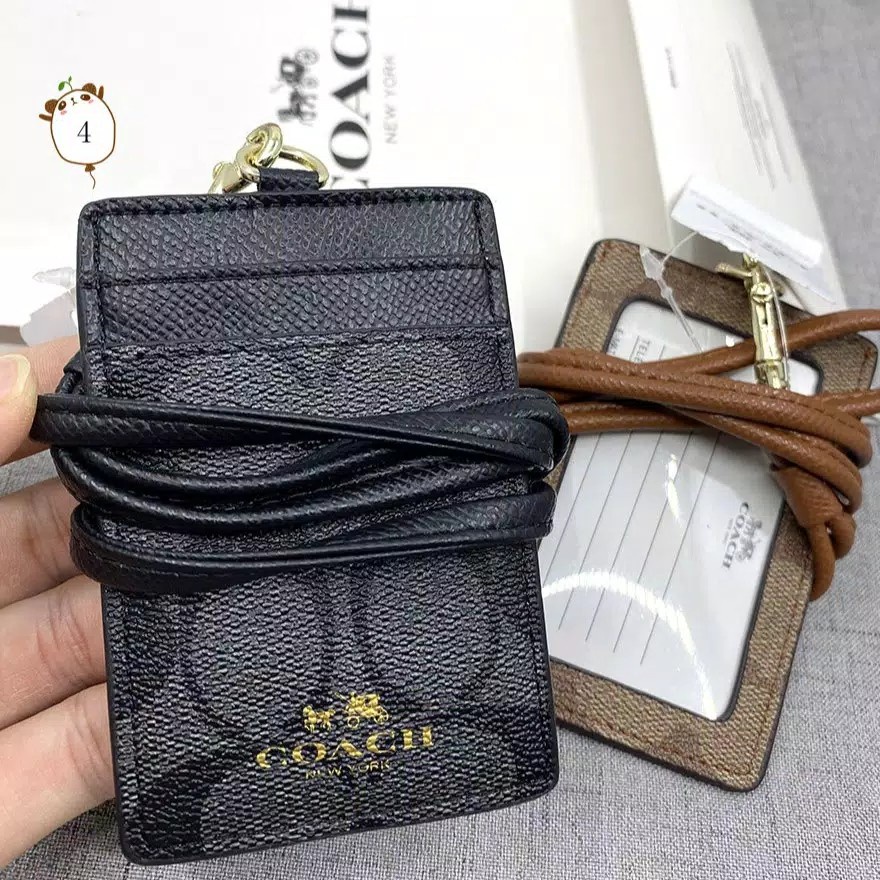 GANTUNGAN Name Tag ID Card Holder Coach ID Card Holder
