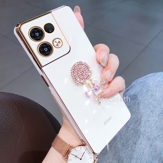 In Stock เคส OPPO Reno8 Reno8 Pro 5G Casing เคสโทรศัพท Color Lollipop Phone Case All Inclusive Shockproof Protective Phone Soft Back Cover