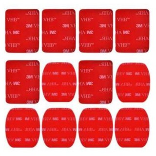 Di shop 12pcs Flat Curved Mounts 3M Adhesive Sticky Pads Set for Gopro Hero 4 3 2