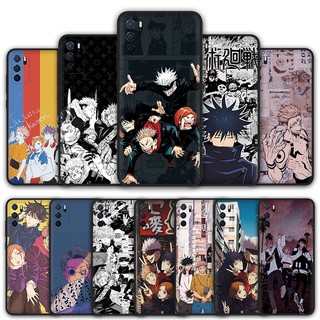 เคสซิลิโคนนิ่ม ลายอนิเมะ Jujutsu Kaisen TP5 สําหรับ OPPO A16 A16S A16K A16E A94 A95