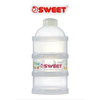 กระปุกแบ่งนม 3 ชั้น ถอดแยกได้ SWEET🍼