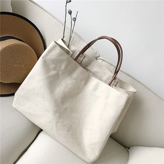 💥📣พร้อมส่ง กระเป๋าผ้าแคนวาส Canvas Bag กระเป๋าผ้า กระเป๋าแฟชั่น สไตล์เกาหลี