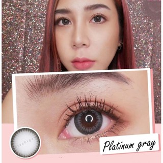 คอนแทคเลนส์ PitchyLens : Platinum สีเทา น้ำตาล