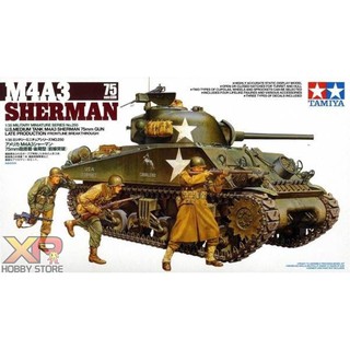 [Tamiya] 1/35 : U.S. Medium Tank M4A3 Sherman 75mm. Front Line Breakthough (TA 35250)