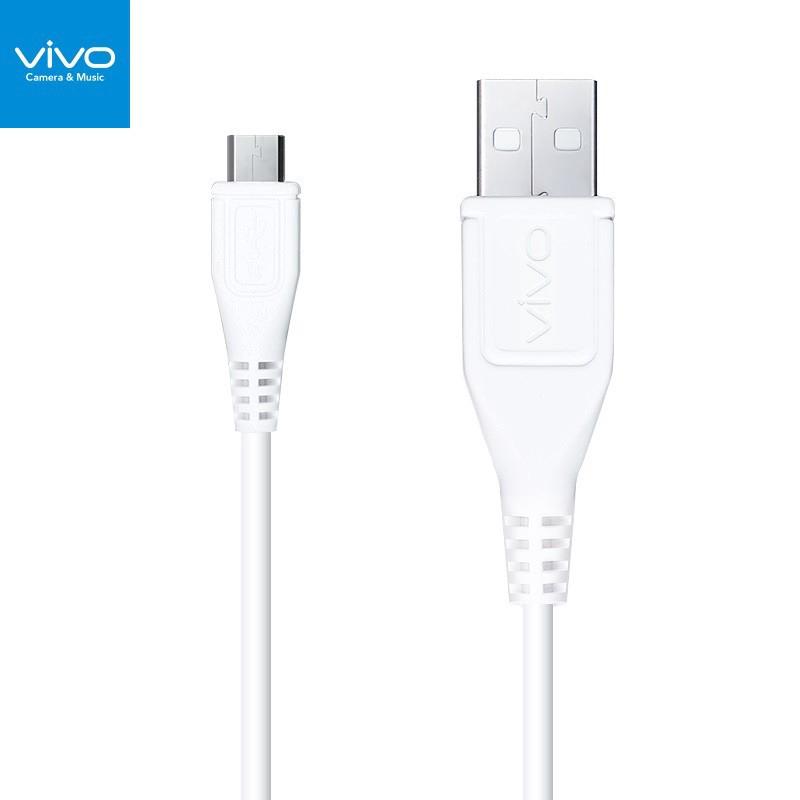 vivo 100% original 1m 2a flash fast charging &amp; micro usb สายเคเบิ้ลชาร์จสําหรับโทรศัพท์มือถือ