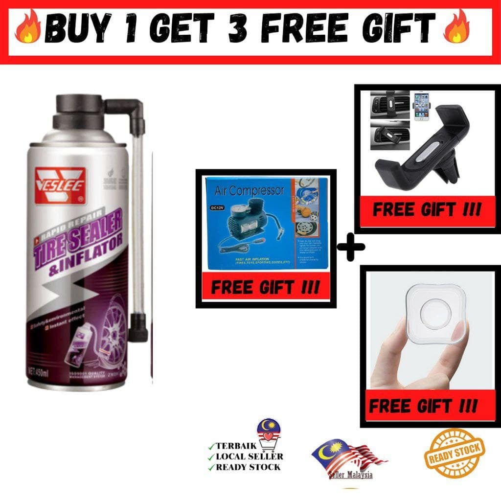 PAKEJ TIRE SEALER + 3 รายการสุดฮอต