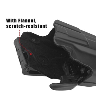 Gun Fast HOLSTER สำหรับ Glock G17/18C/20/21/22/37 1911 P1 M92 P226 pistol S &amp; W 22 40 Gun Protection HOLSTER