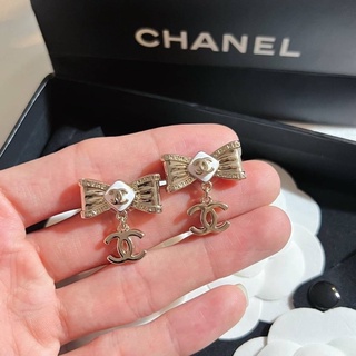 ต่างหู Chanel hiendพร้อมถุงpvc