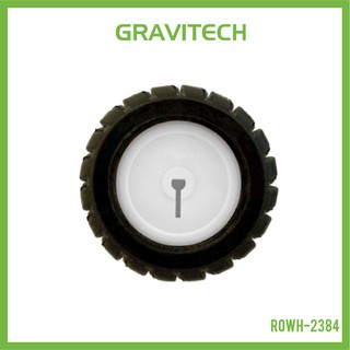 [Gravitechthai]42x19mm Wheel with 3mm D-Shaft - Black