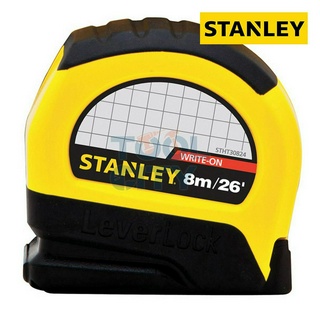 STANLEY 30-824 ตลับเมตร LEVERLOCK 8M