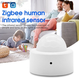 [hot] AUBESS® Tuya Zigbee3.0 Human Body Sensor Wireless Mini PIR Motion Sensor + Emergency Alert Push + Work with Alexa Google [in stock]