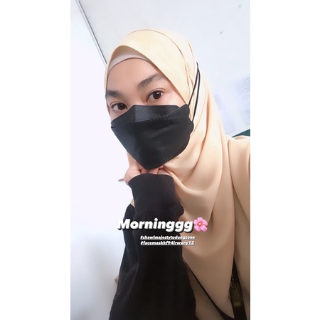 Facemask KF94 Korea 4PLY Disposable HEADLOOP Face Mask คุณภาพสูง KN95