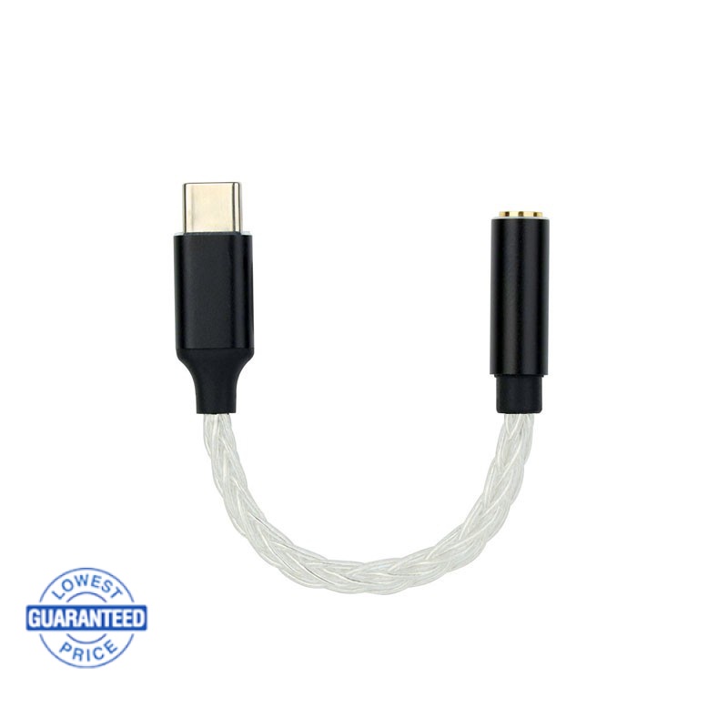 Jm20 Cs43131 ถอดรหัส Jcally เครื่องขยายเสียงหูฟัง Type C ถึง 3.5 มม. สาย pxc2