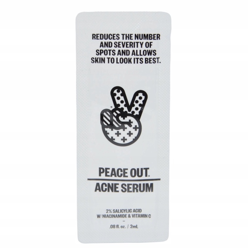 แท้💯% [Sephora US/เช็คใบเสร็จได้] Peace Out Acne Serum 2ml