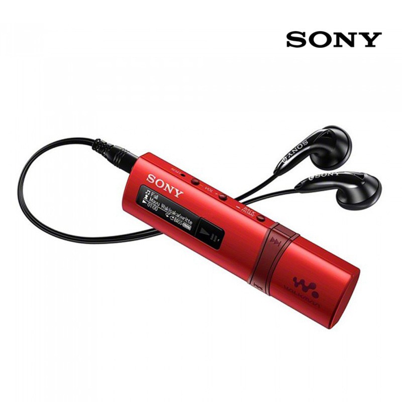 SONY MP3 WALKMAN รุ่น NWZB183F (Red) Shopee Thailand