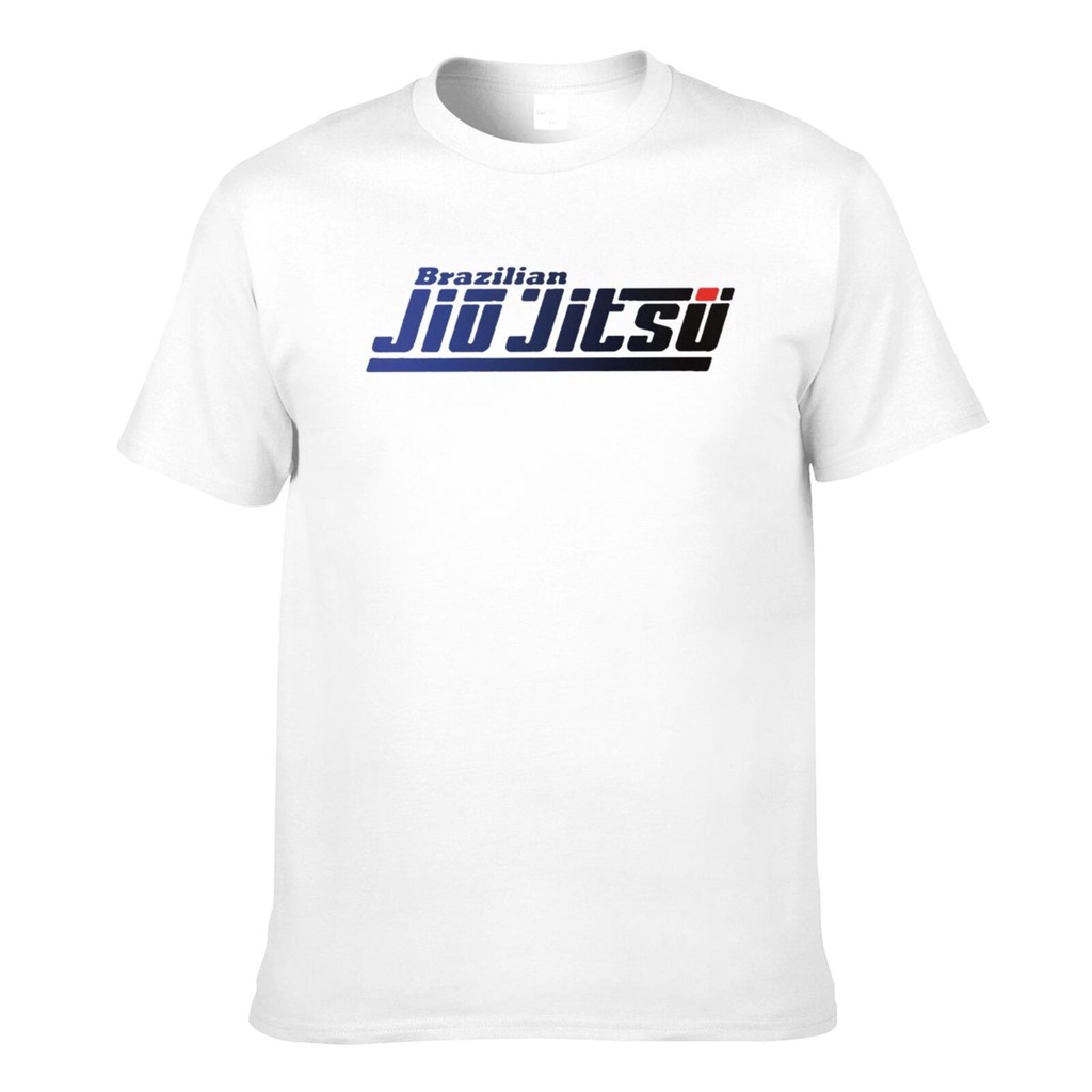 คอกลมบราซิล Jiu Jitsu Blue Belt Bjj Nogi Grappling Cotton Mens Tshirts