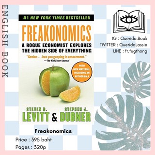 [Querida] หนังสือภาษาอังกฤษ Freakonomics by  Steven D. Levitt and Stephen J. Dubner