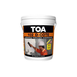 ส่งฟรี อะคริลิคฉาบ ภายใน/ภายนอก TOA 102 25KG | TOA | F101696309DCOTE หมั่นโป๊ว, ซีเมนต์ เคมีภัณฑ์ก่อสร้าง ต่อเติมซ่อมแซม