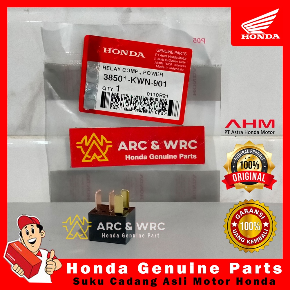 รีเลย์คอมพาวเวอร์สี่ขา Beat eSP / Vario 150 eSP / Scoopy eSP / Vario 125 // 38501KWN901