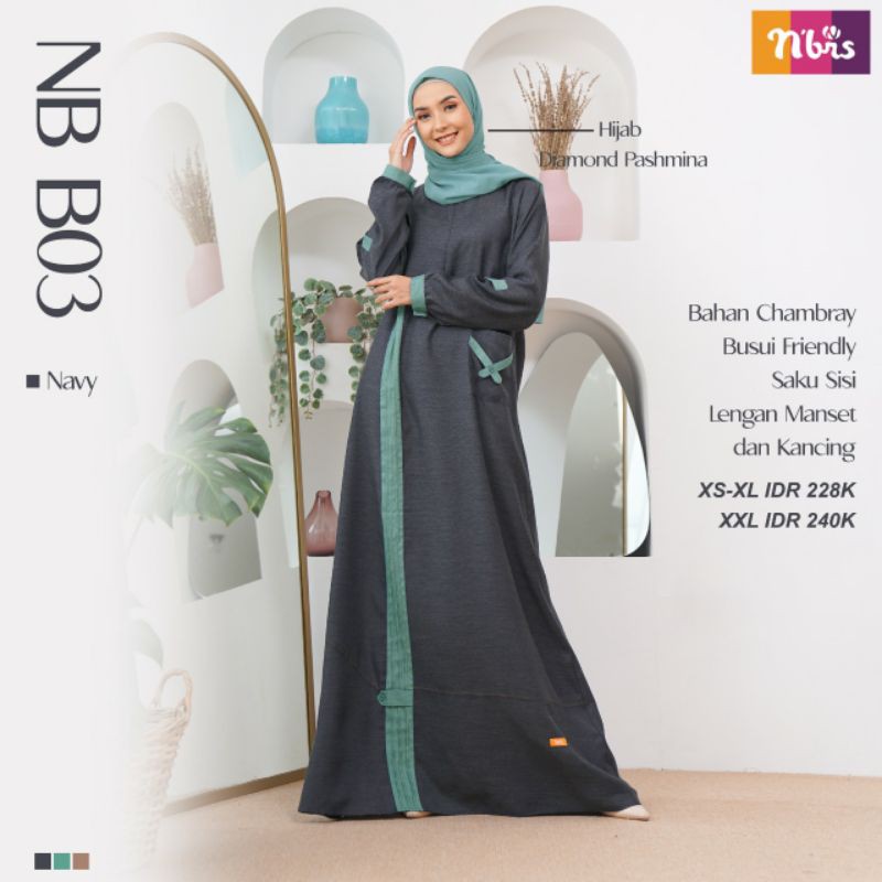 Nibras Gamis NB B03.