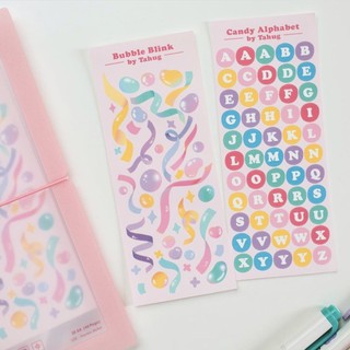 Bubble Blink &amp; Candy Alphabet (เนื้อด้าน)