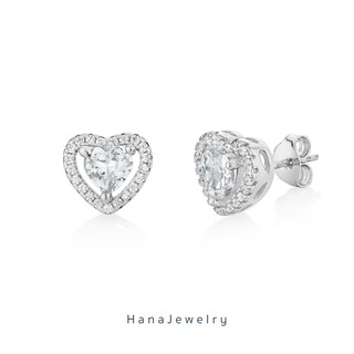 Tanisha Earring Heart silver92.5%