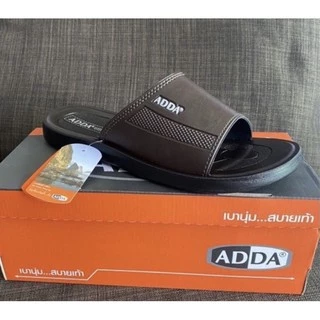 [ลูกค้าใหม่ราคา 1 บาท]🍀รองเท้าสวมลำลอง Adda 7Q13M🍀 พื้นPUแท้ ADDAแท้ 💯%Size 38-45