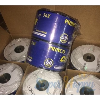 แผ่นซีดีPrinco💿 CD-R ความจุแผ่น 700 Mb / 80 นาที ยี่ห้อ PRINCO ของแท้(ราคาต่อ 1 แผ่น)