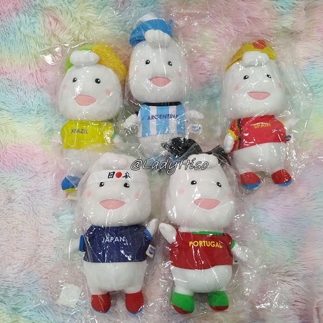 💟 ของพรีเมี่ยม Mamy Poko💟 ตุ๊กตา บอลโลก มามี่โพโค มามี่โปะโกะ Mamypoko มามิโปะโกะ World Cup 2018 ของ