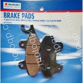 แท้ ผ้าเบรค SUZUKI RG150 Gamma ซูซูกิ แกมม่า หน้า หลัง ดิสก์เบรค เทียมคาร์บอนก็มี disk brake