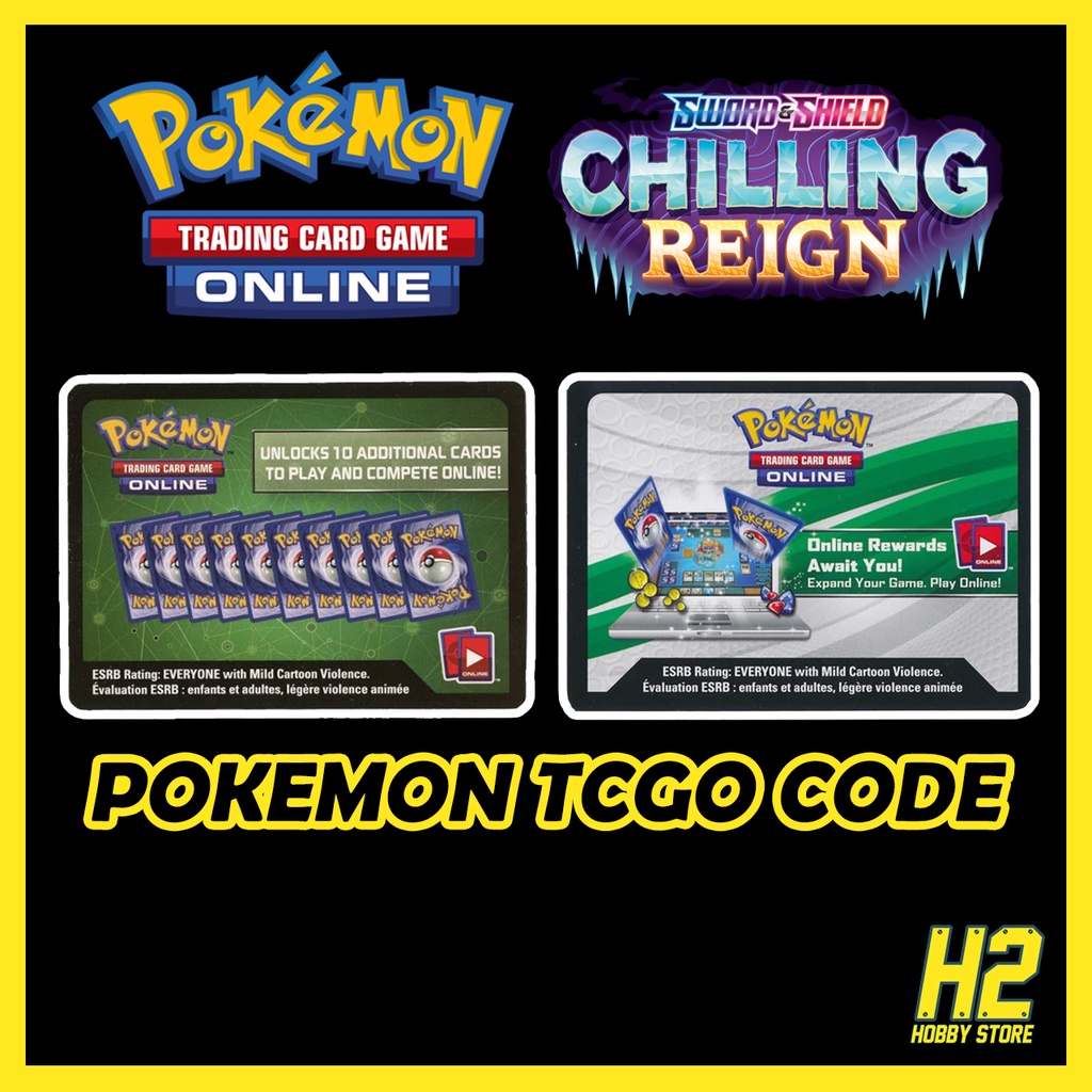 Pokemon PTCGO Codes [Chilling Reign]