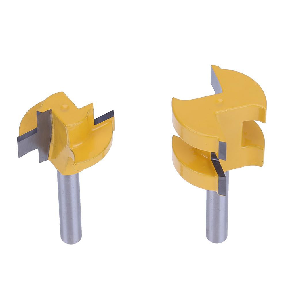 2 ชิ้น Shank Double Ogee Edging Molding Router Bit ขนาดกลาง ...