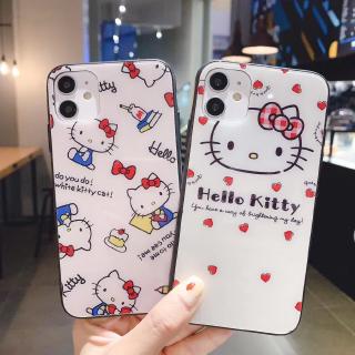 เคสโทรศัพท์เคสโทรศัพท์มือถือลายคิตตี้สําหรับ Xiaomi Redmi Note 8 Pro 8a 5 Plus 7a Note 9s 6 7 S 2 Mi 8 Lite 9 T