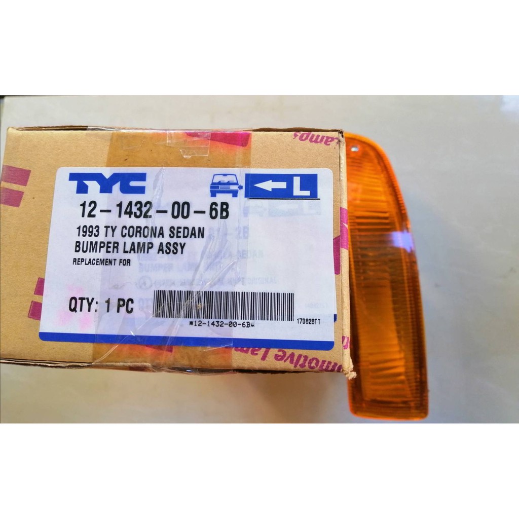 ไฟหรี่กันชน TOYOTA ST190 ปี1993 ข้างLH TYC ไต้หวัน ราคาดวงละ 250บาท