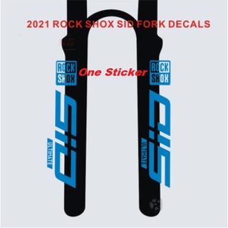 พร้อมส่ง สติกเกอร์ตัดตะเกียบหน้าจักรยาน MTB ROCKSHOX SID ULTIMATE