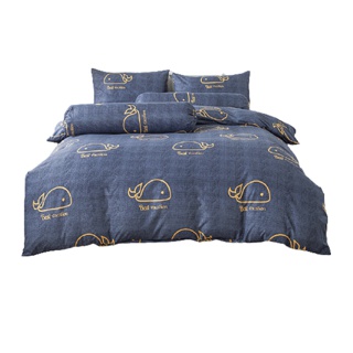 โปรโมชั่น : ⚡TOPHOMEE ผ้าปูที่นอน ผ้าปูที่นอน6ฟุต5ชิ้น 5ฟุต3ชิ้น 3.5ฟุต2ชิ้น ชุดเครื่องนอน ชุดผ้าปูที่นอน พร้อมส่ง