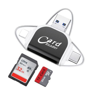 iDragon  การ์ดรีดเดอร์ (1) SD Card Reader Micro SD OTG การ์ดรีดเดอร์ type c อะแดปเตอร์การ์ดรีดเดอร์