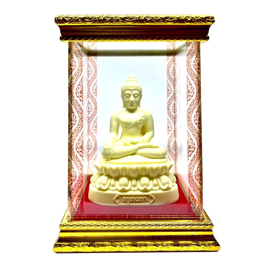 ตู้ครอบพระ ตู้กระจก [เหมาะสำหรับพระหน้าตัก 2 นิ้ว] ขนาดภายนอก 10x10x15 ซม. ขนาดด้านใน 8x8x12 ซม. เกร